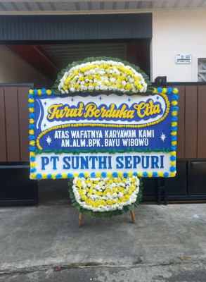 Papan Bunga Duka di Bunut Baok