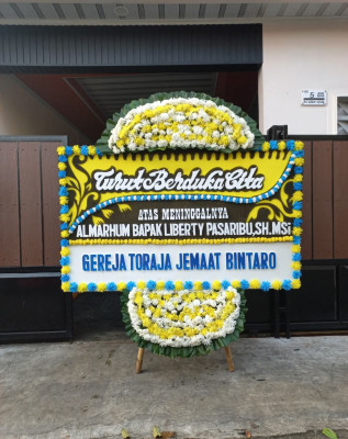 Papan Bunga Duka di Bunut Baok